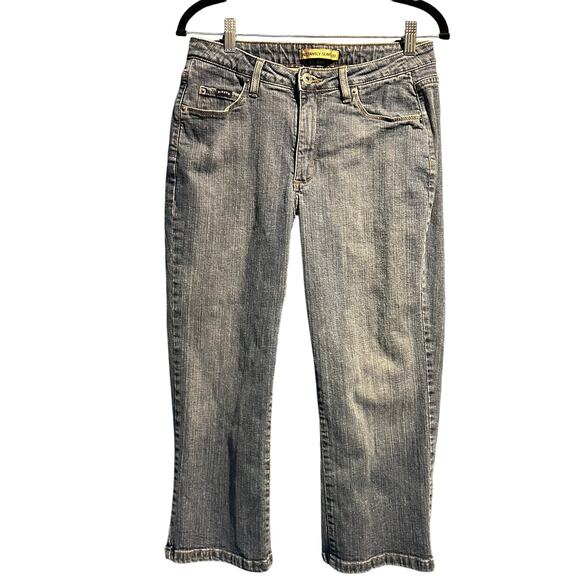 Riders Jeans Size 14 Slimming Stretch Straight Leg Comfy Casual Capsule Wardrobe - Picture 1 of 7